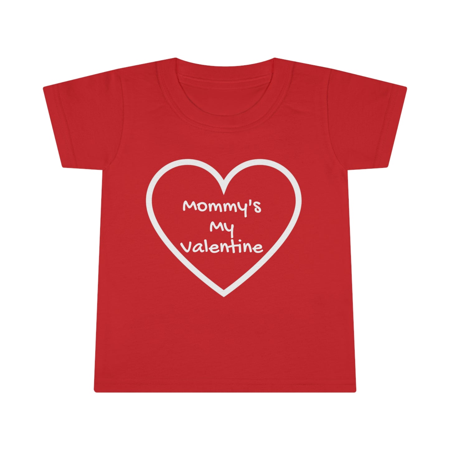 Mommy's My Valentine - Valentines Gift for Mothers - Toddler Long Sleeve Tee