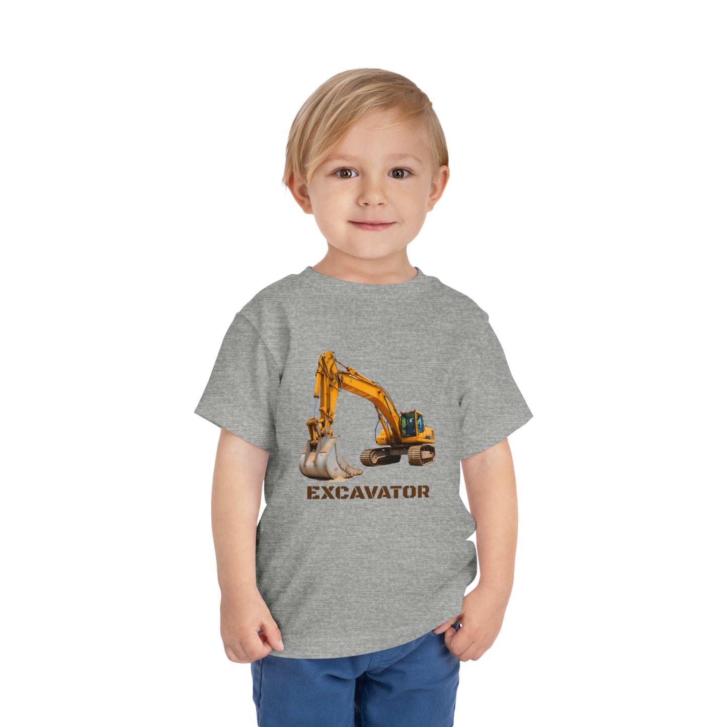 Excavator - Toddler short sleeve tee