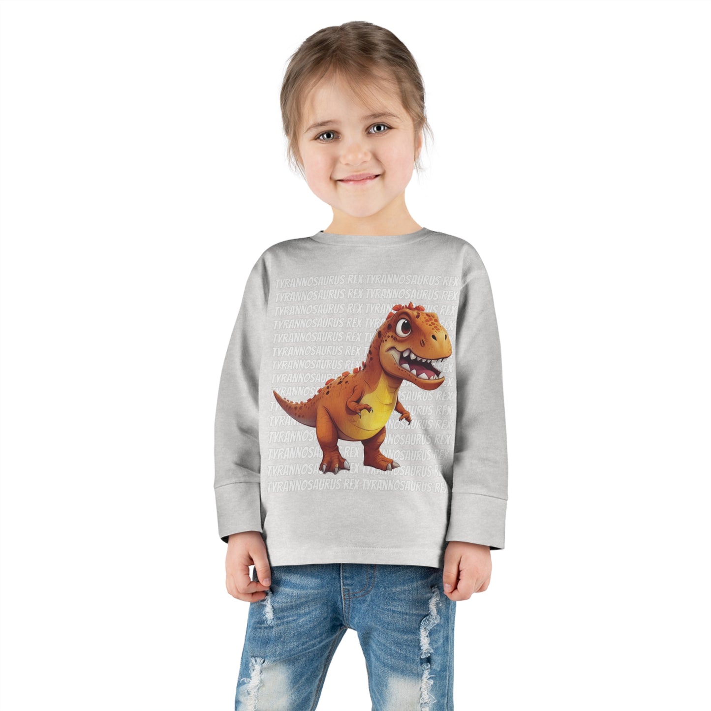 Tyrannosaurus rex Dinosaur Toddler Long Sleeve T-shirt