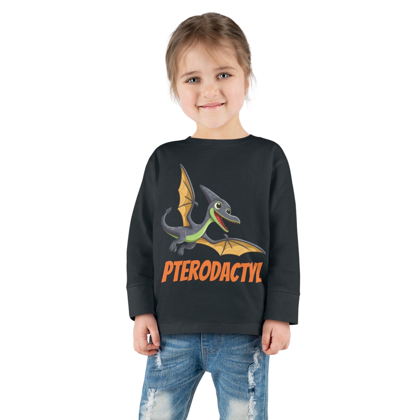 Pterodactyl Dinosaur Toddler Long Sleeve T-shirt