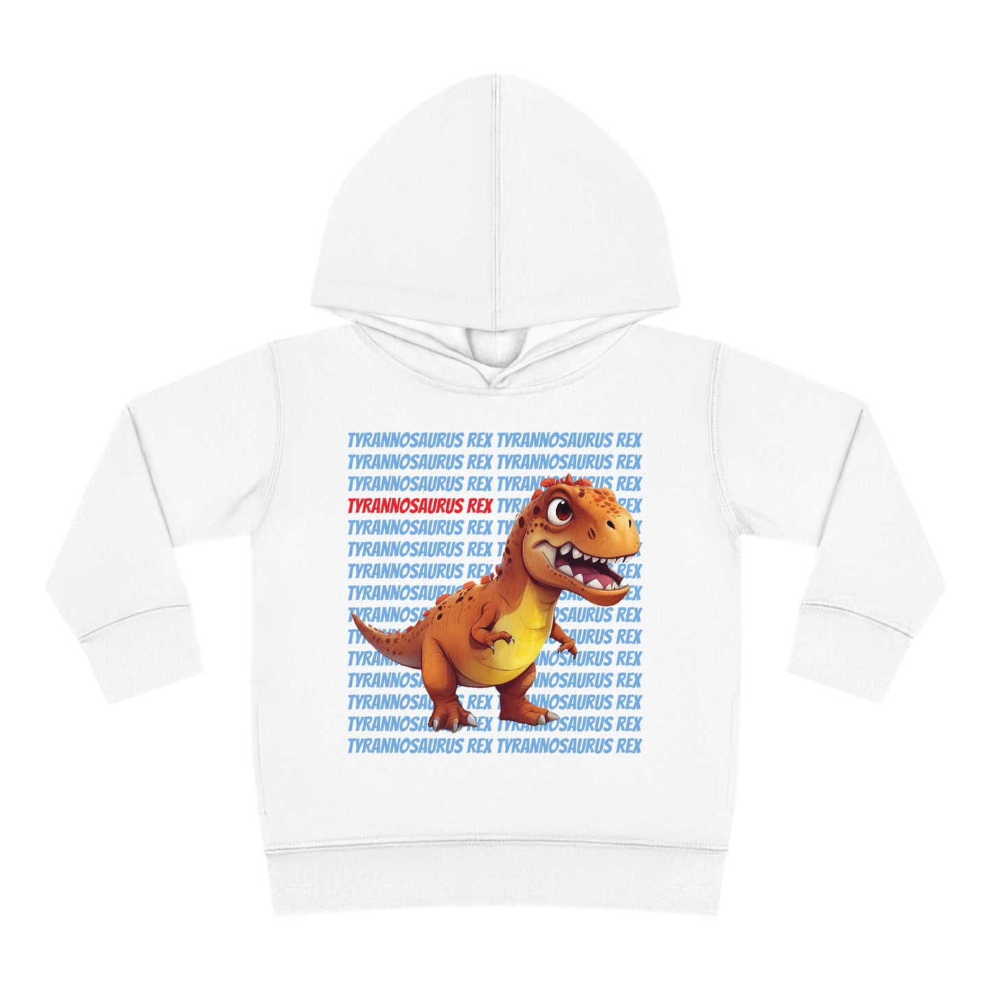 Tyrannosaurus Rex Dinosaur Toddler & Kids Pull Over Hoodie Sweater