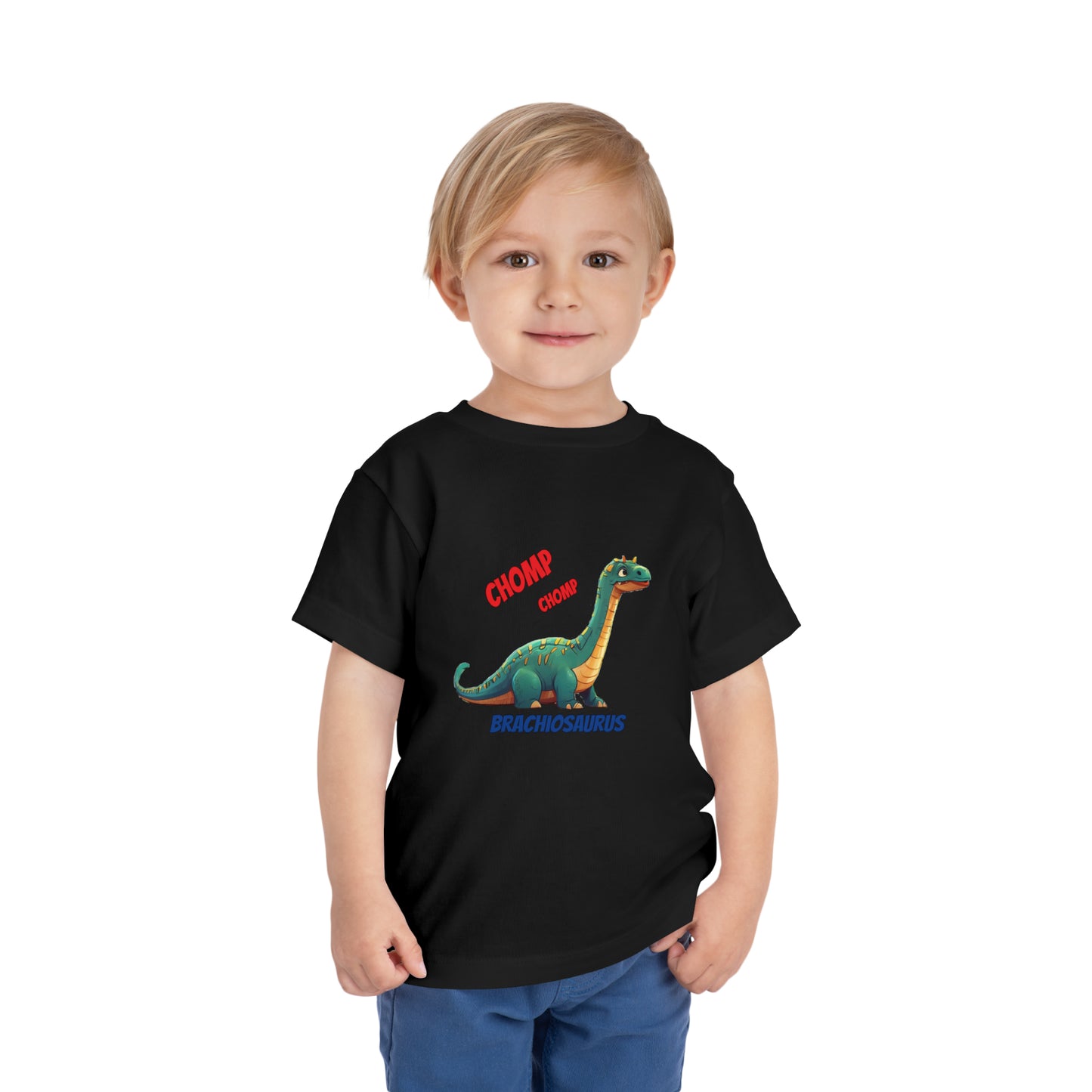 Brachiosaurs Dinosaur Toddler Short Sleeve Tee