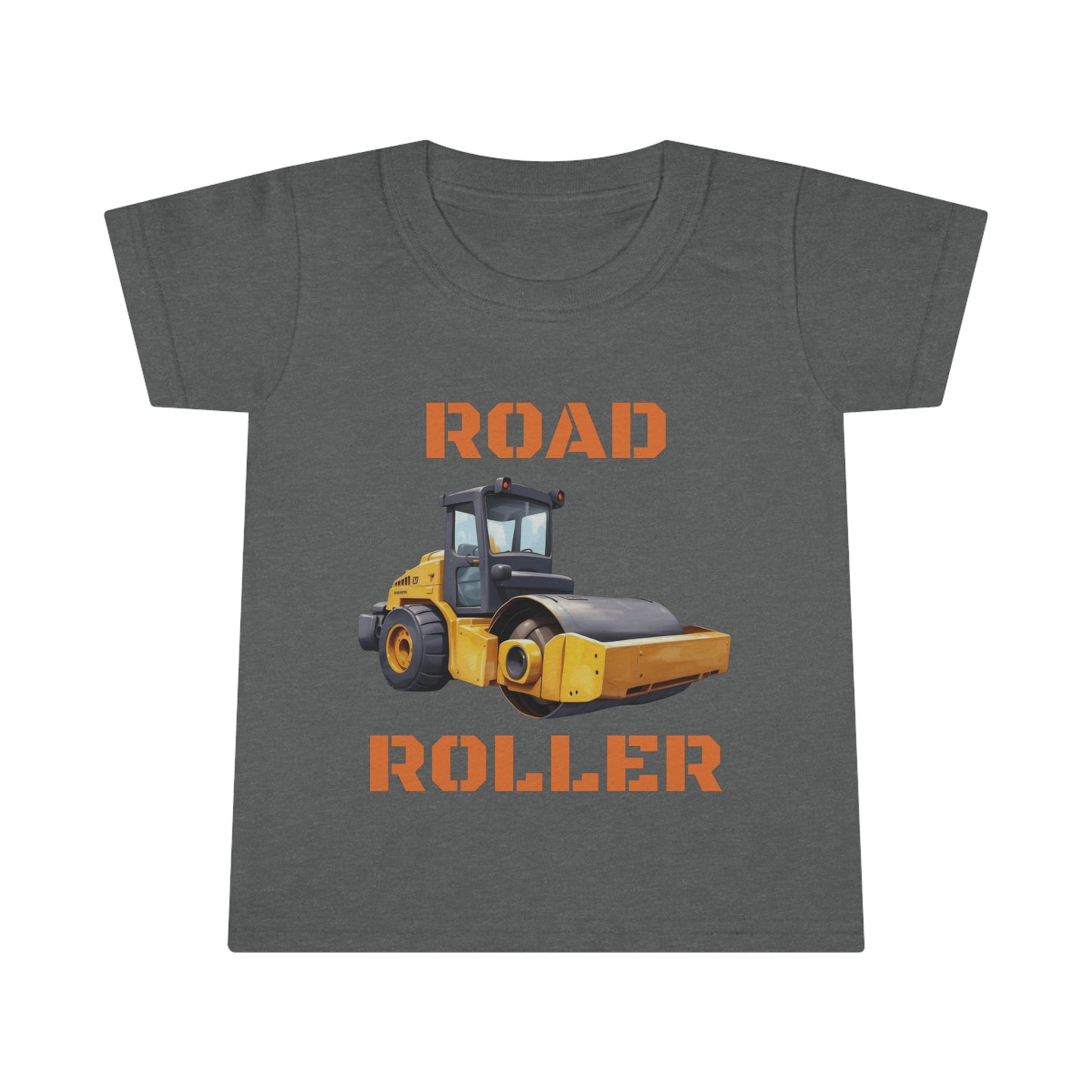 Road Roller Construction Vehicle Toddler T-shirt