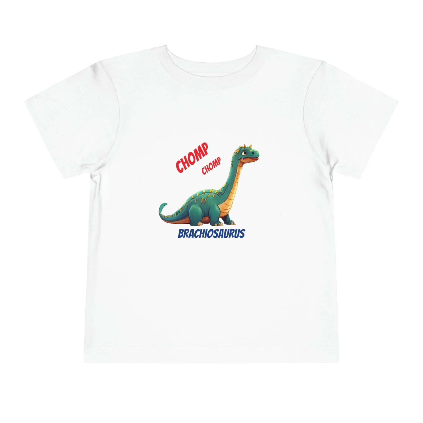 Brachiosaurs Dinosaur Toddler Short Sleeve Tee