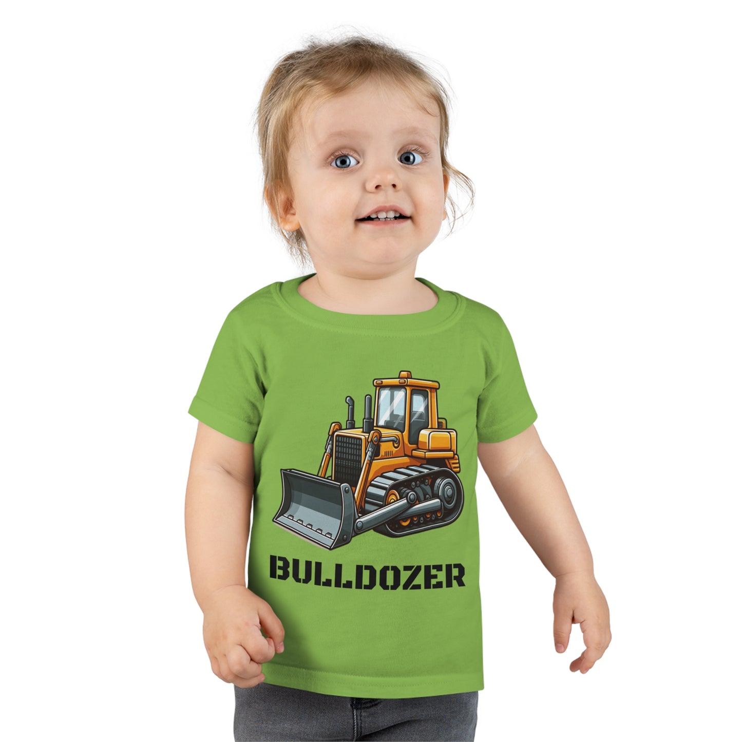 Bulldozer Construction Vehicle Toddler T-shirt