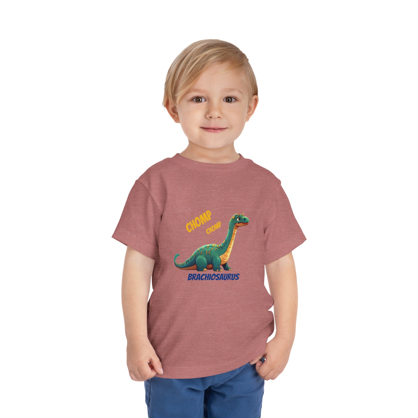 Brachiosaurs Dinosaur Toddler Short Sleeve Tee