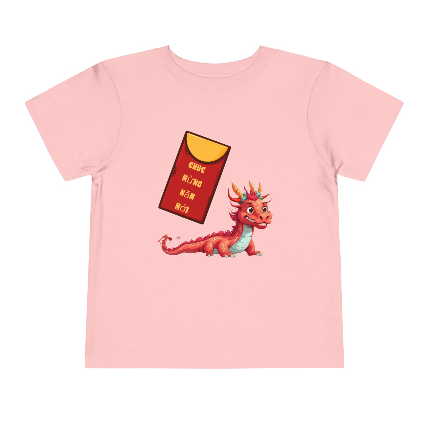 Chuc Mung Nam Moi - Happy Lunar New Year Toddler Short Sleeve Tee