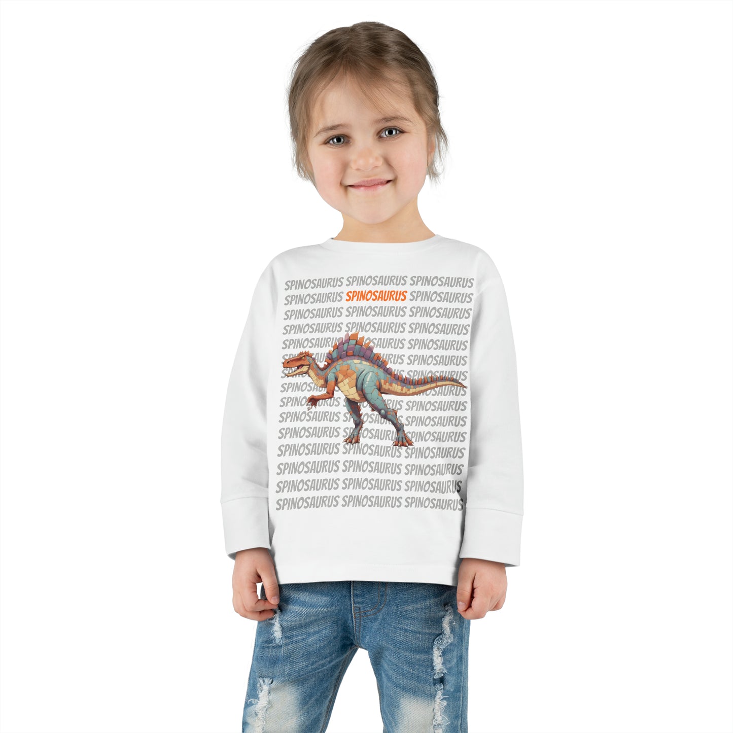 Spinosaurus Dinosaur Kids & Toddler Long Sleeve T-shirt