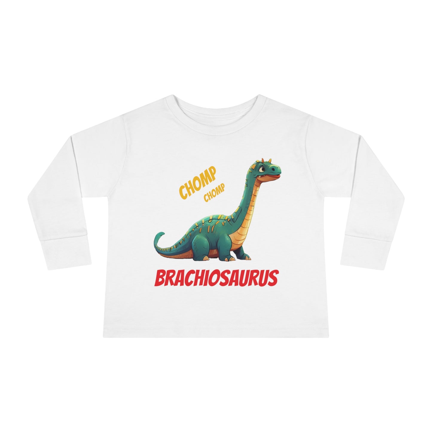 Brachiosaurs Dinosaur Toddler Long-Sleeve Tee