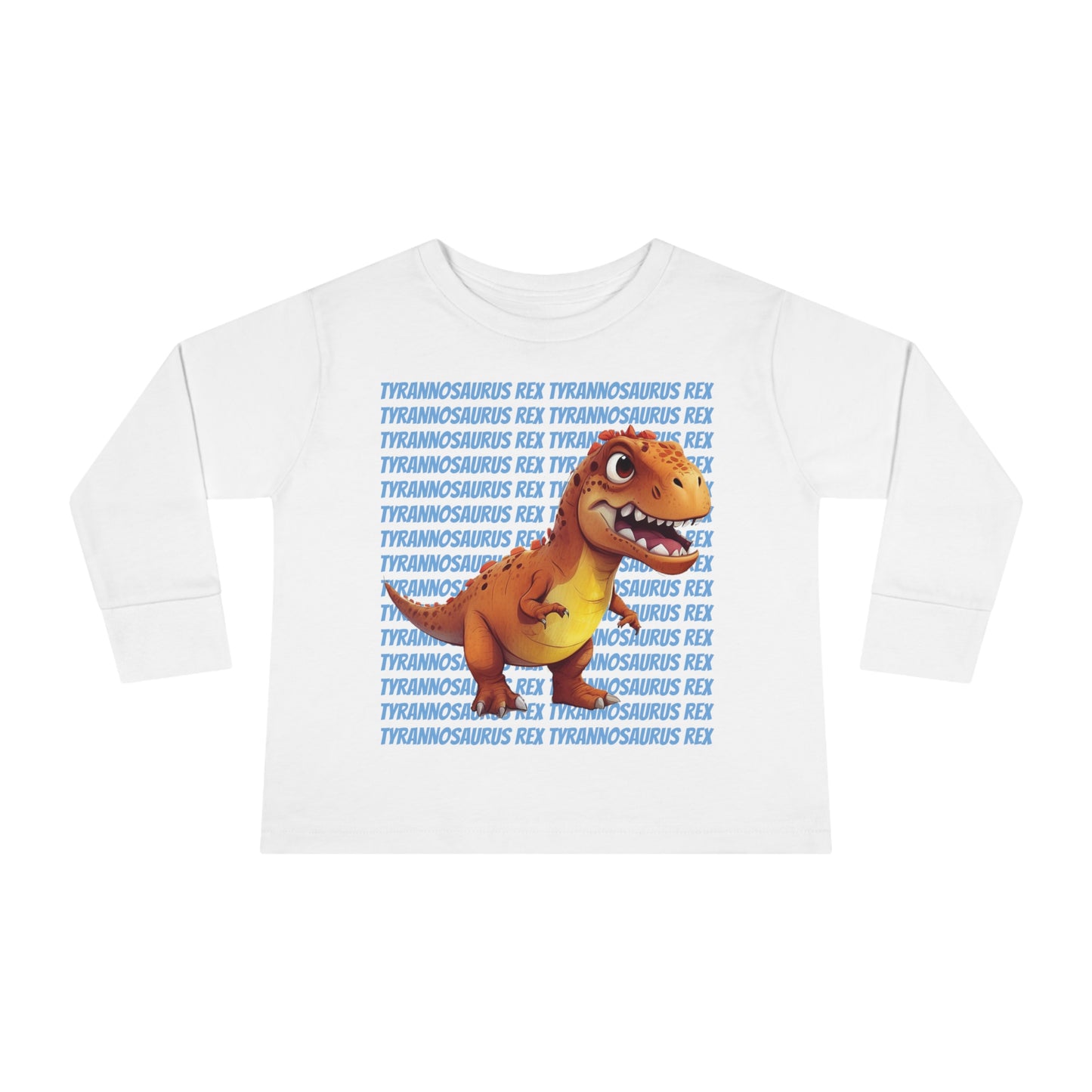 Tyrannosaurus rex Dinosaur Toddler Long Sleeve T-shirt