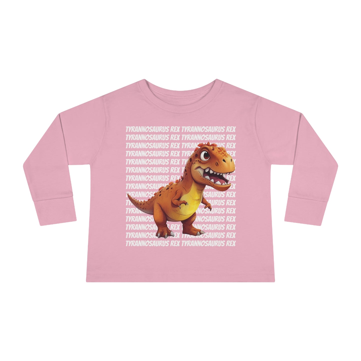 Tyrannosaurus rex Dinosaur Toddler Long Sleeve T-shirt