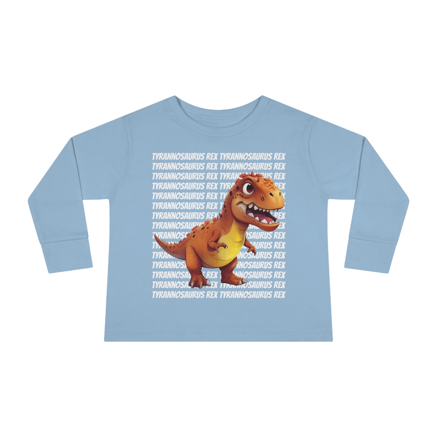 Tyrannosaurus rex Dinosaur Toddler Long Sleeve T-shirt