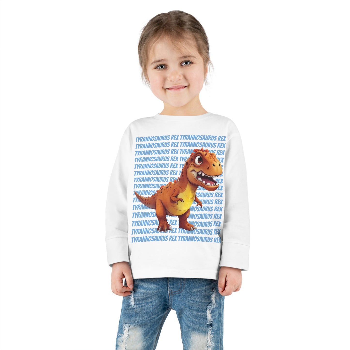 Tyrannosaurus rex Dinosaur Toddler Long Sleeve T-shirt