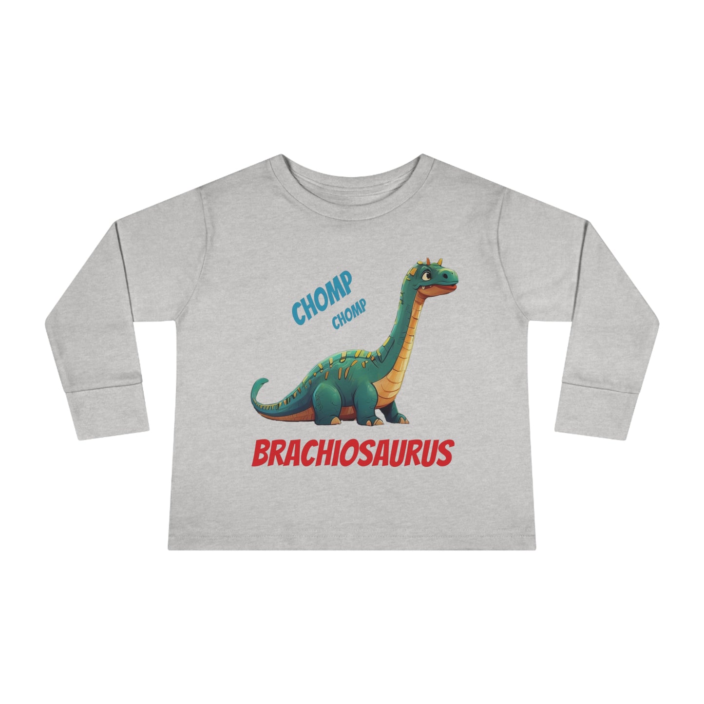 Brachiosaurs Dinosaur Toddler Long-Sleeve Tee