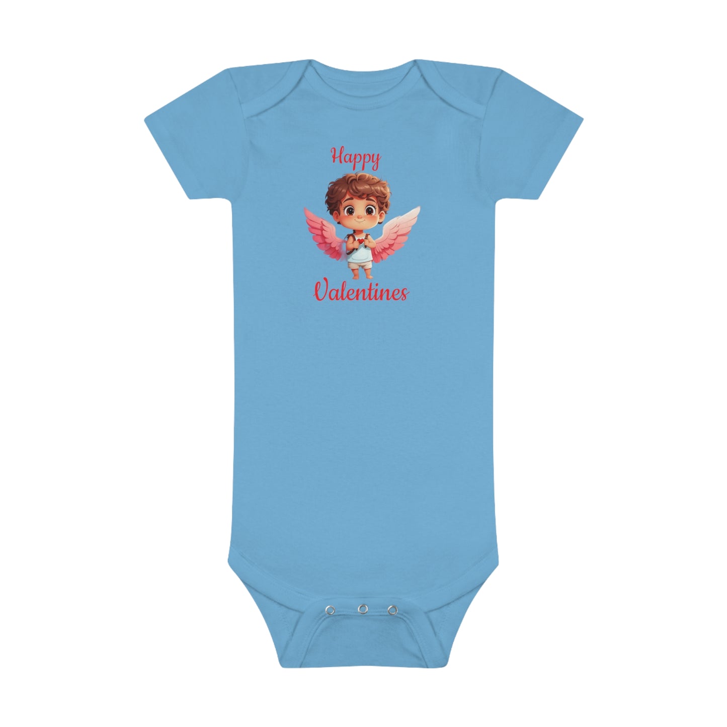 Happy Valentines - Baby Short Sleeve Onesie®