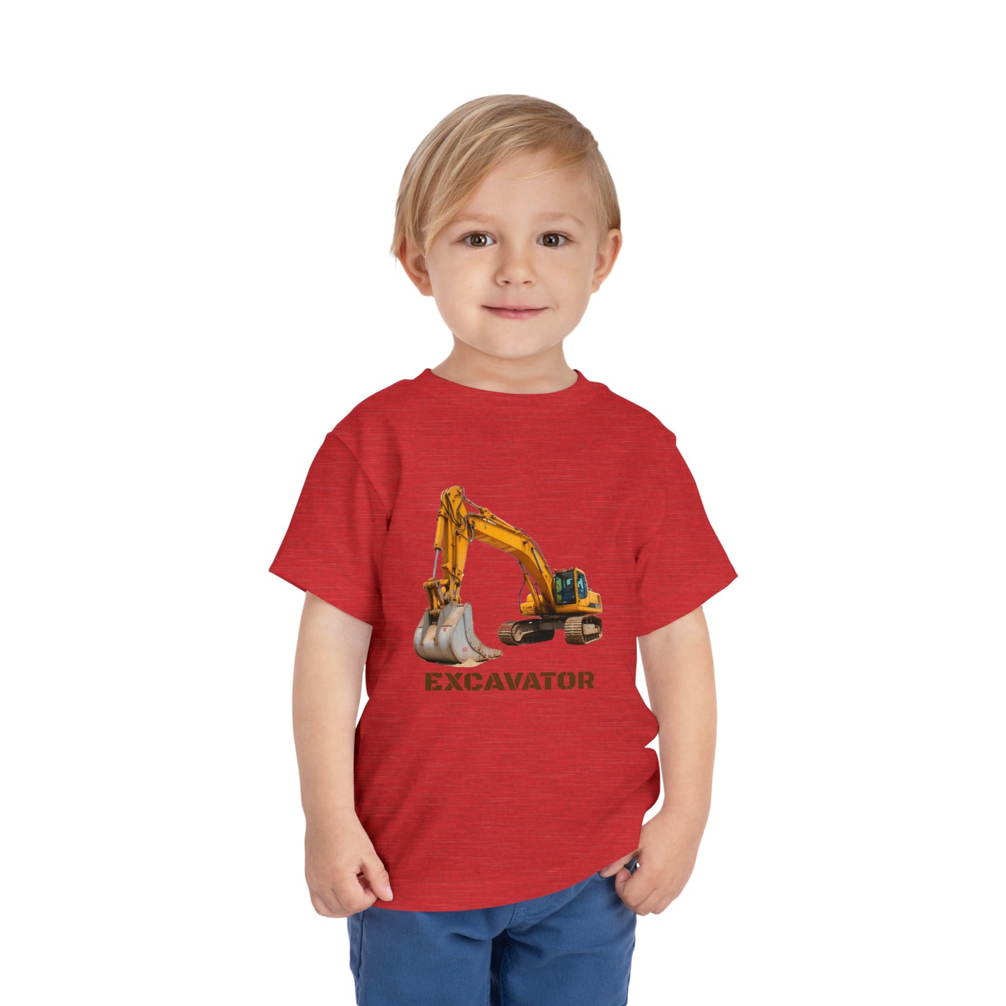 Excavator - Toddler short sleeve tee