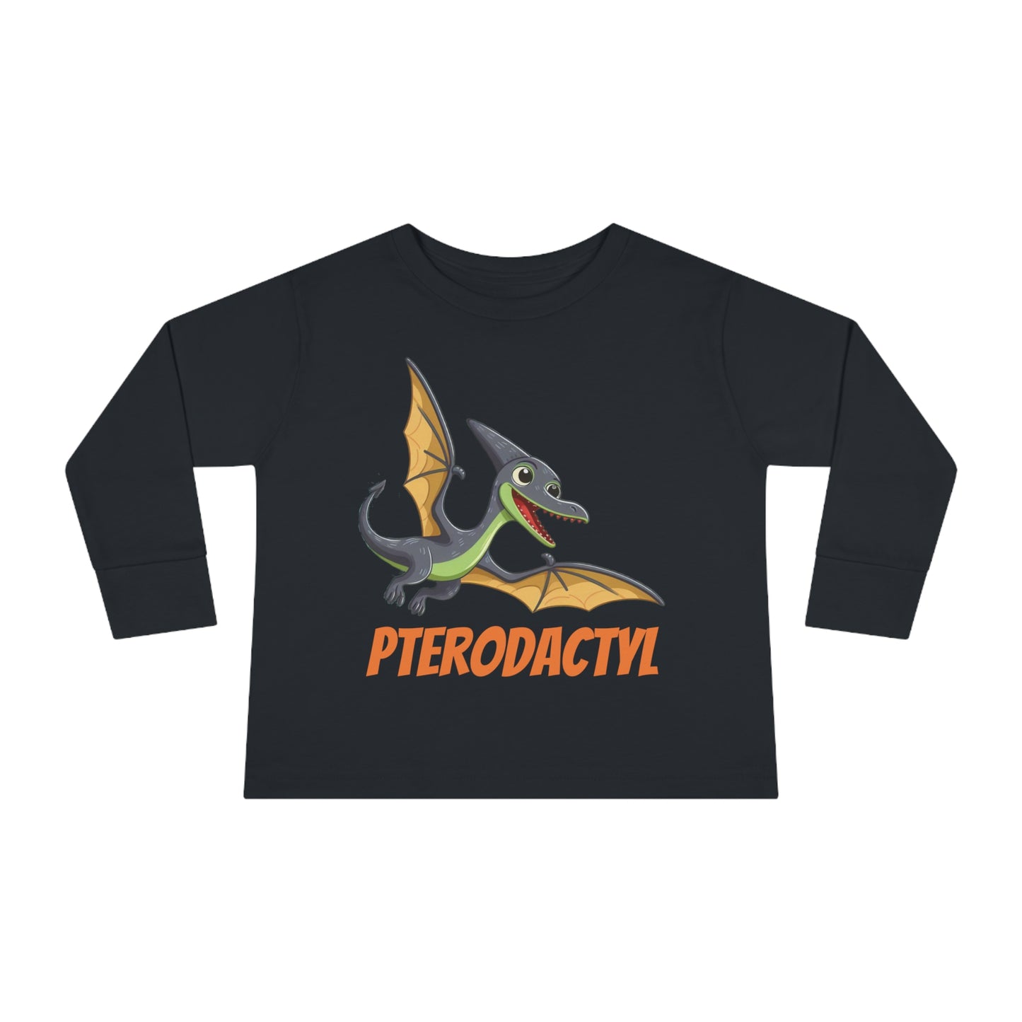 Pterodactyl Dinosaur Toddler Long Sleeve T-shirt