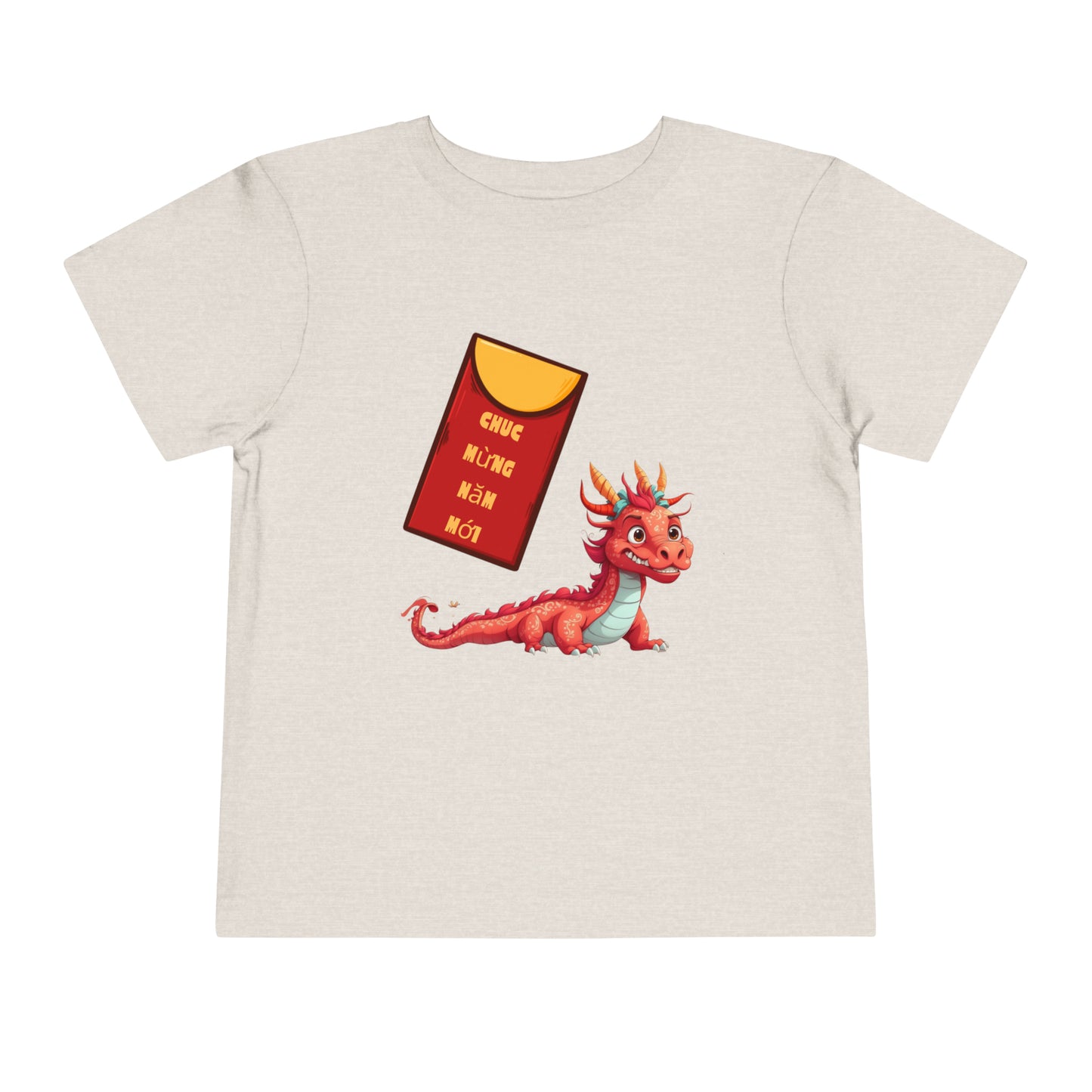 Chuc Mung Nam Moi - Happy Lunar New Year Toddler Short Sleeve Tee