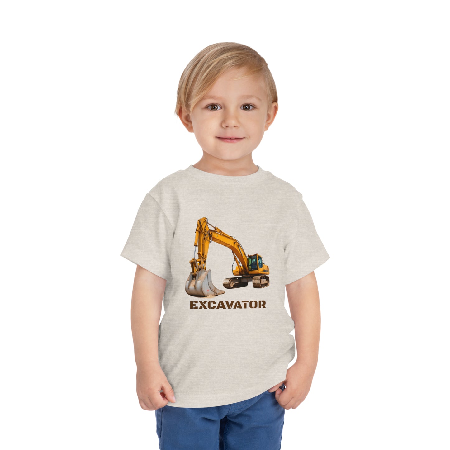 Excavator - Toddler short sleeve tee