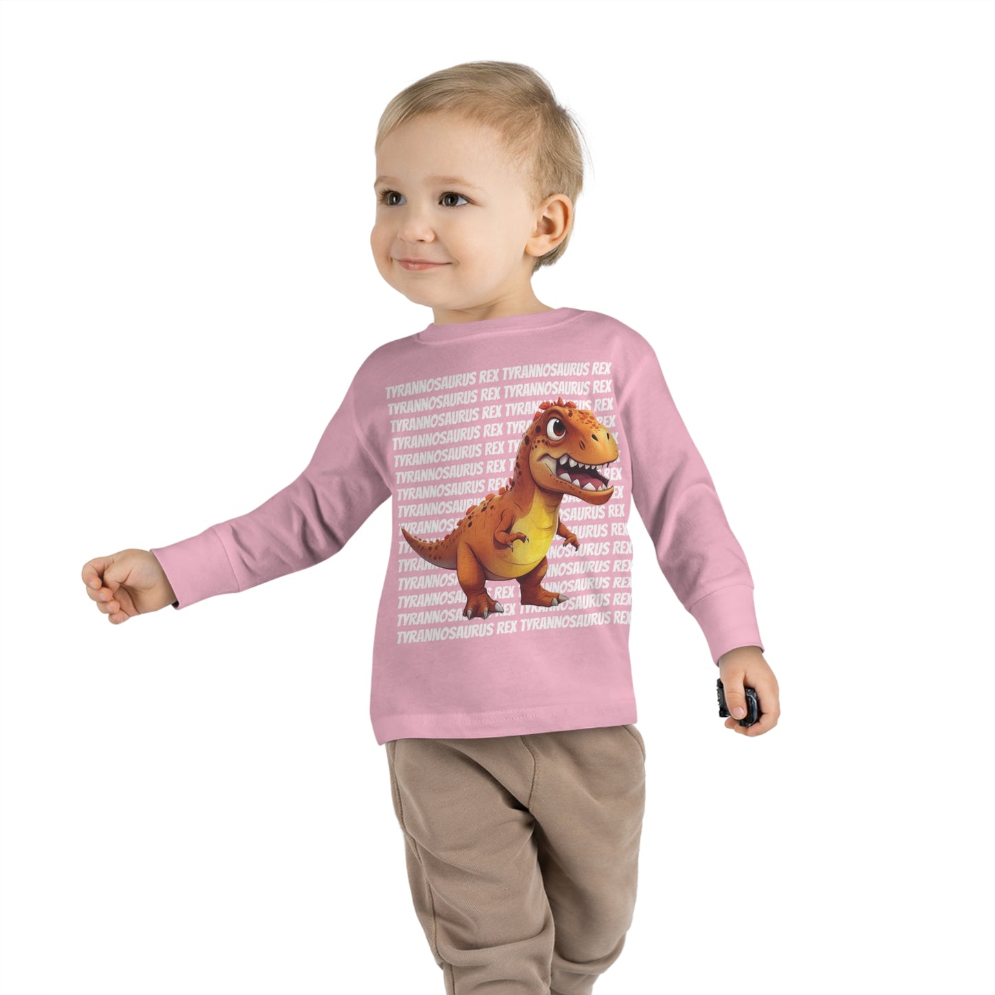 Tyrannosaurus rex Dinosaur Toddler Long Sleeve T-shirt