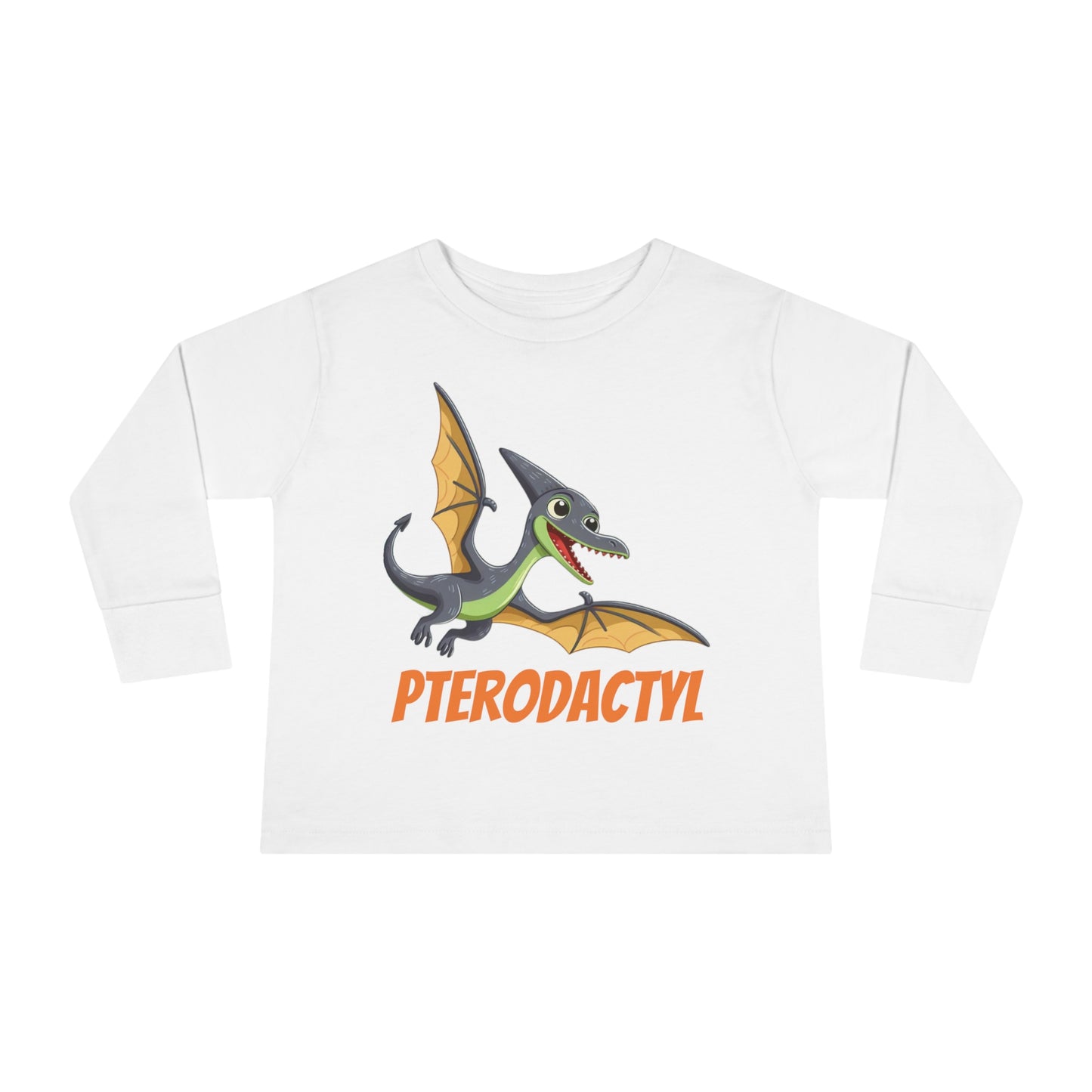 Pterodactyl Dinosaur Toddler Long Sleeve T-shirt