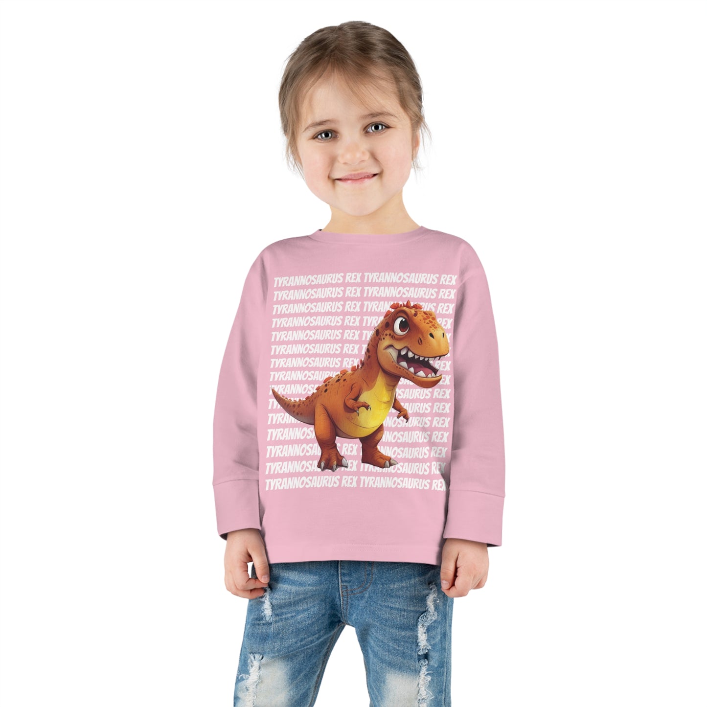 Tyrannosaurus rex Dinosaur Toddler Long Sleeve T-shirt