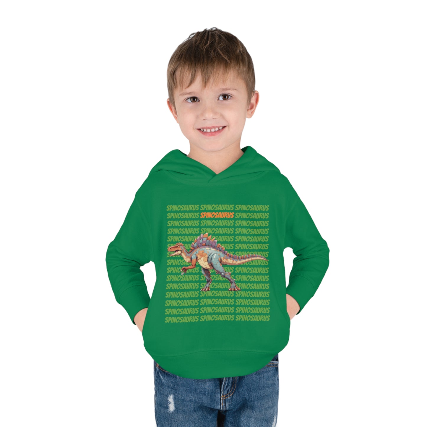 Spinosaurus Dinosaur Kids & Pull Over Hoodie Sweater