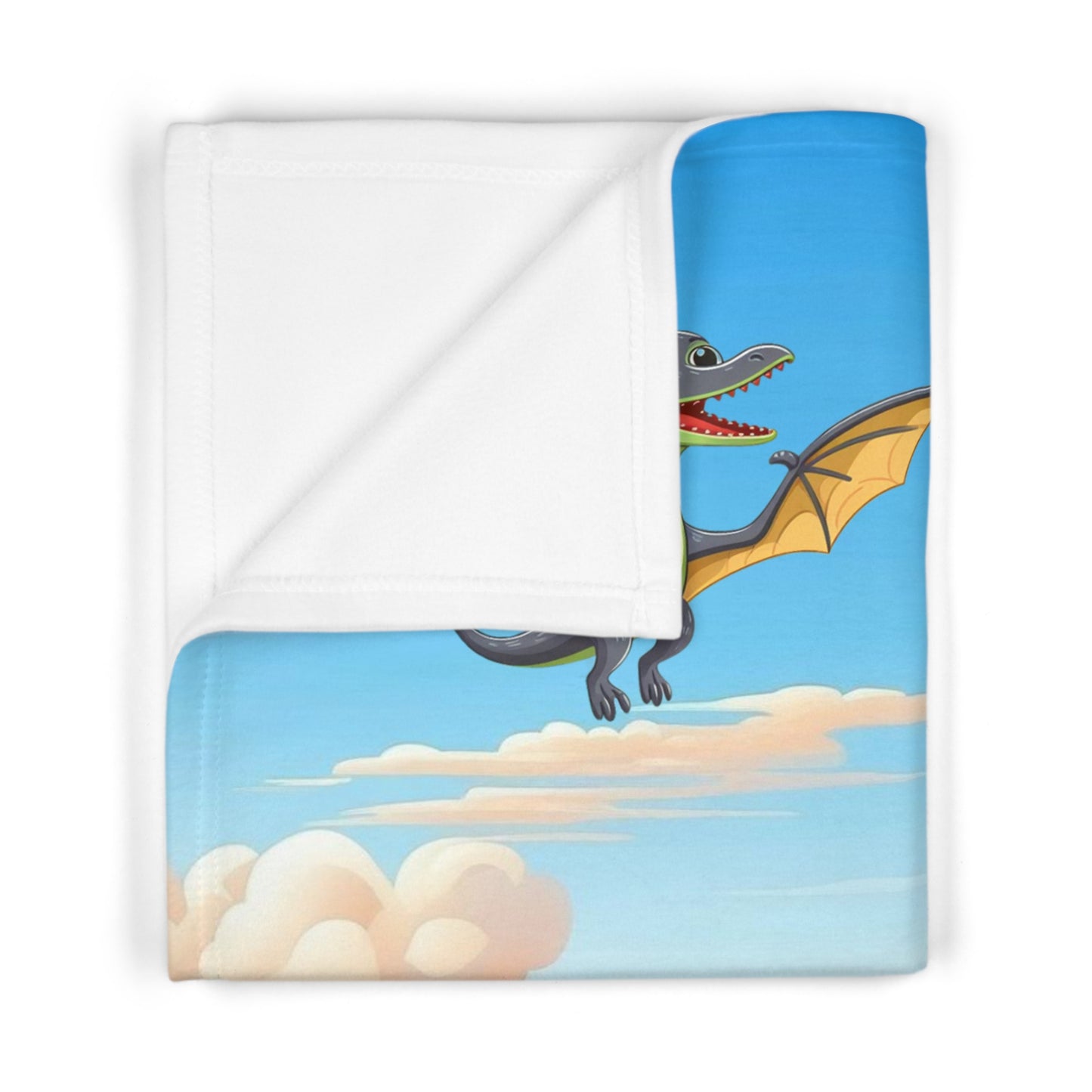 Baby Toddler Dinosaur - Soft Fleece Baby Blanket