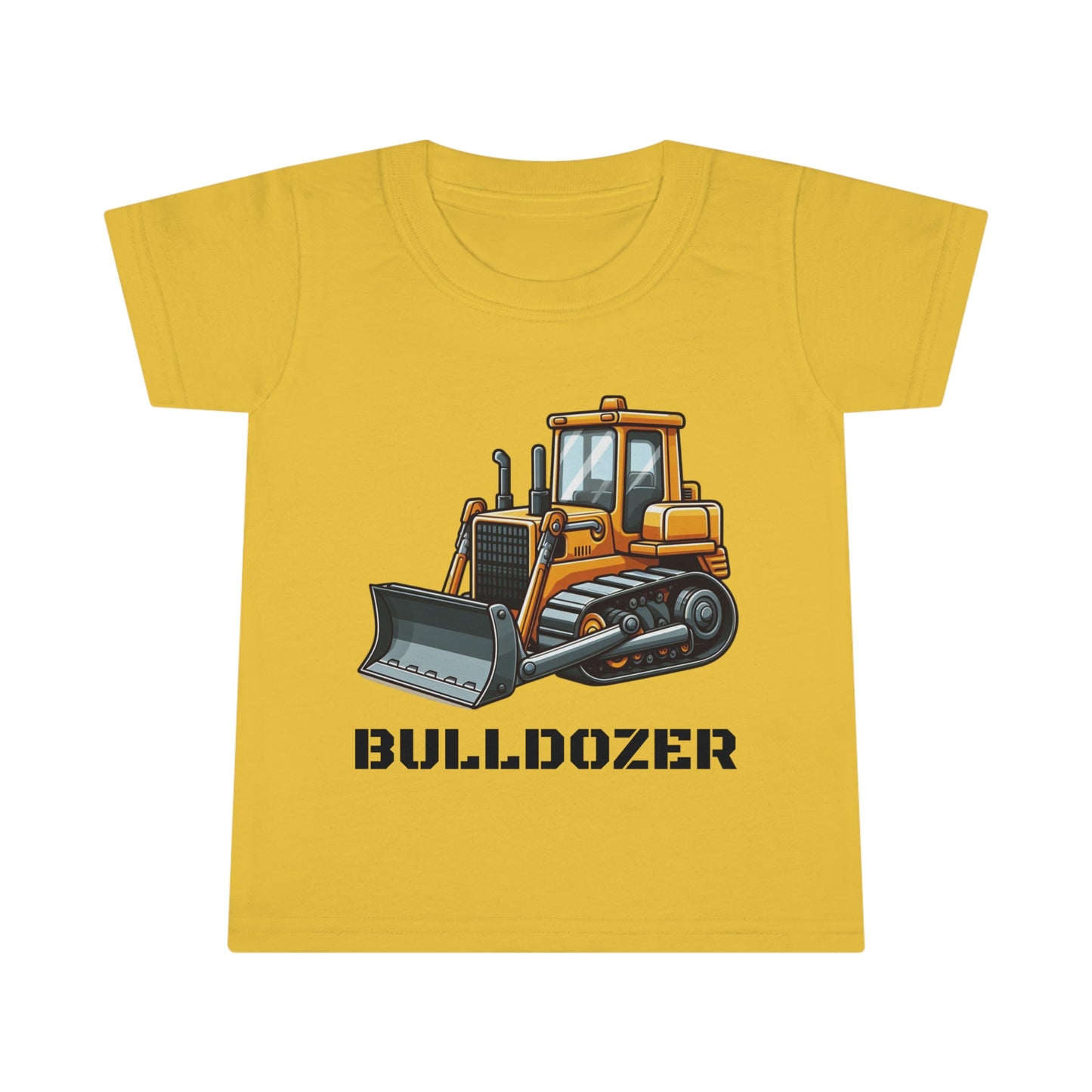 Bulldozer Construction Vehicle Toddler T-shirt