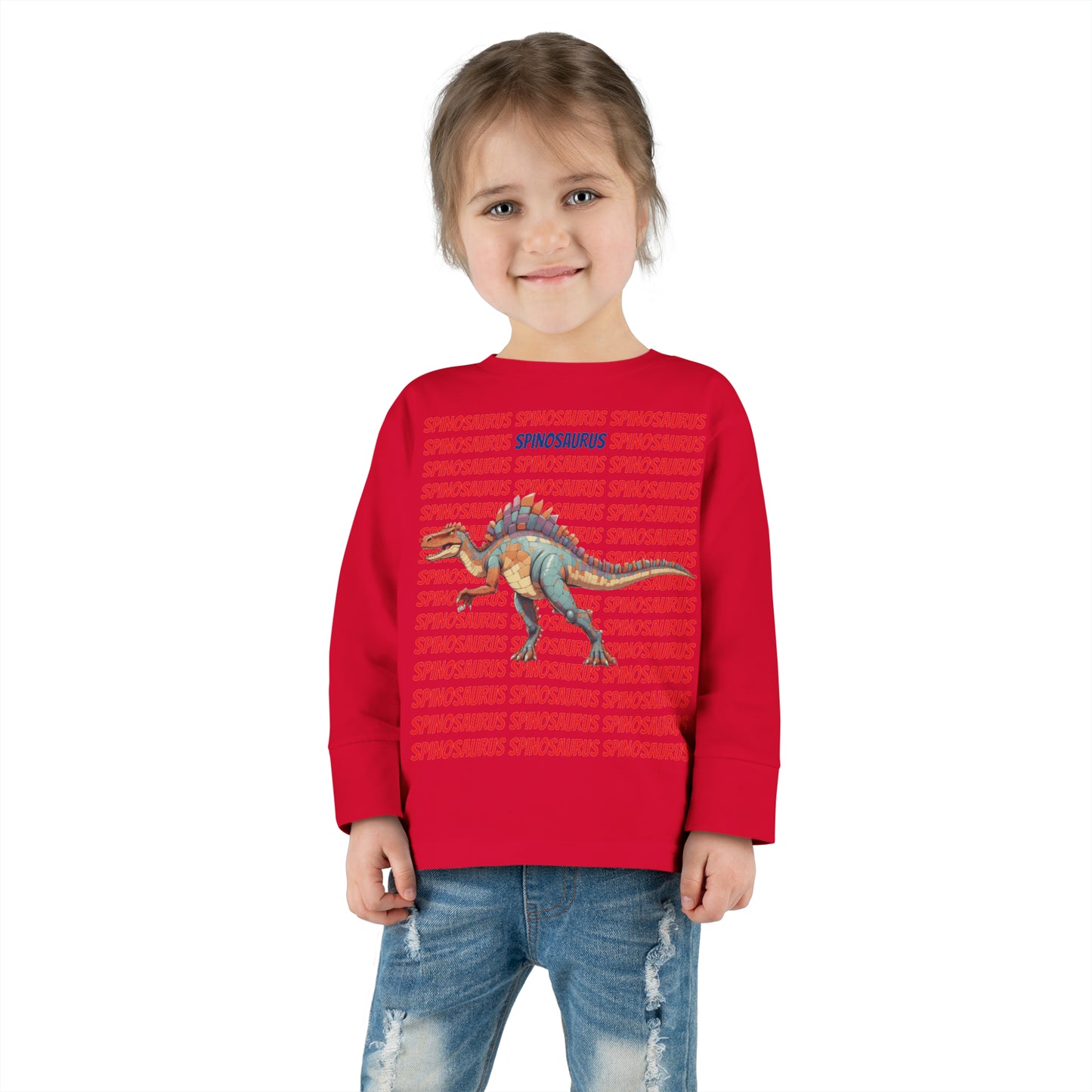 Spinosaurus Dinosaur Kids & Toddler Long Sleeve T-shirt