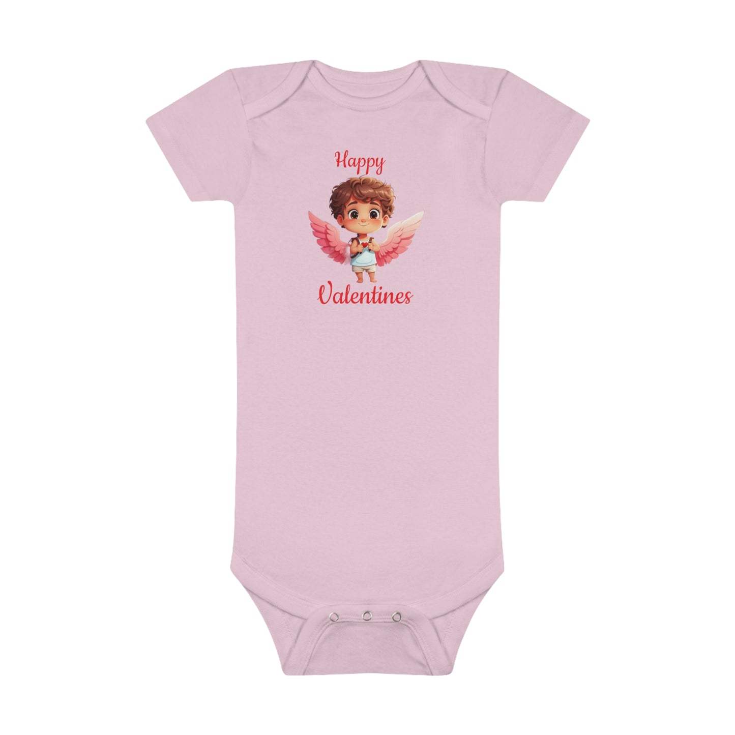 Happy Valentines - Baby Short Sleeve Onesie®