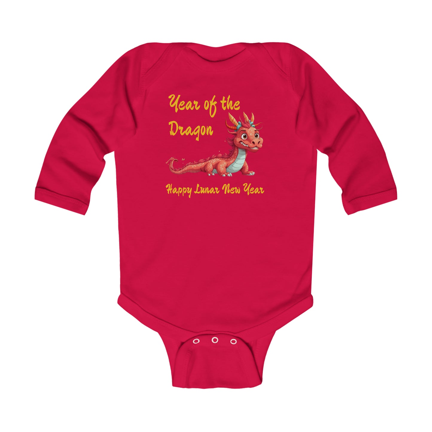 Year of the Dragon - Happy Lunar New Year - Infant Onsie