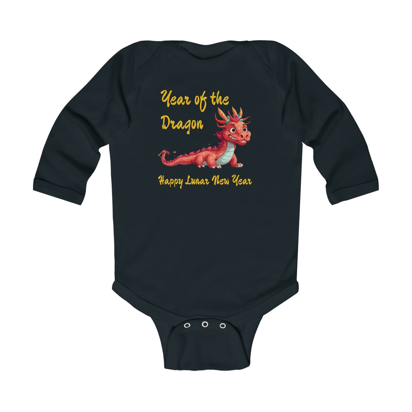 Year of the Dragon - Happy Lunar New Year - Infant Onsie