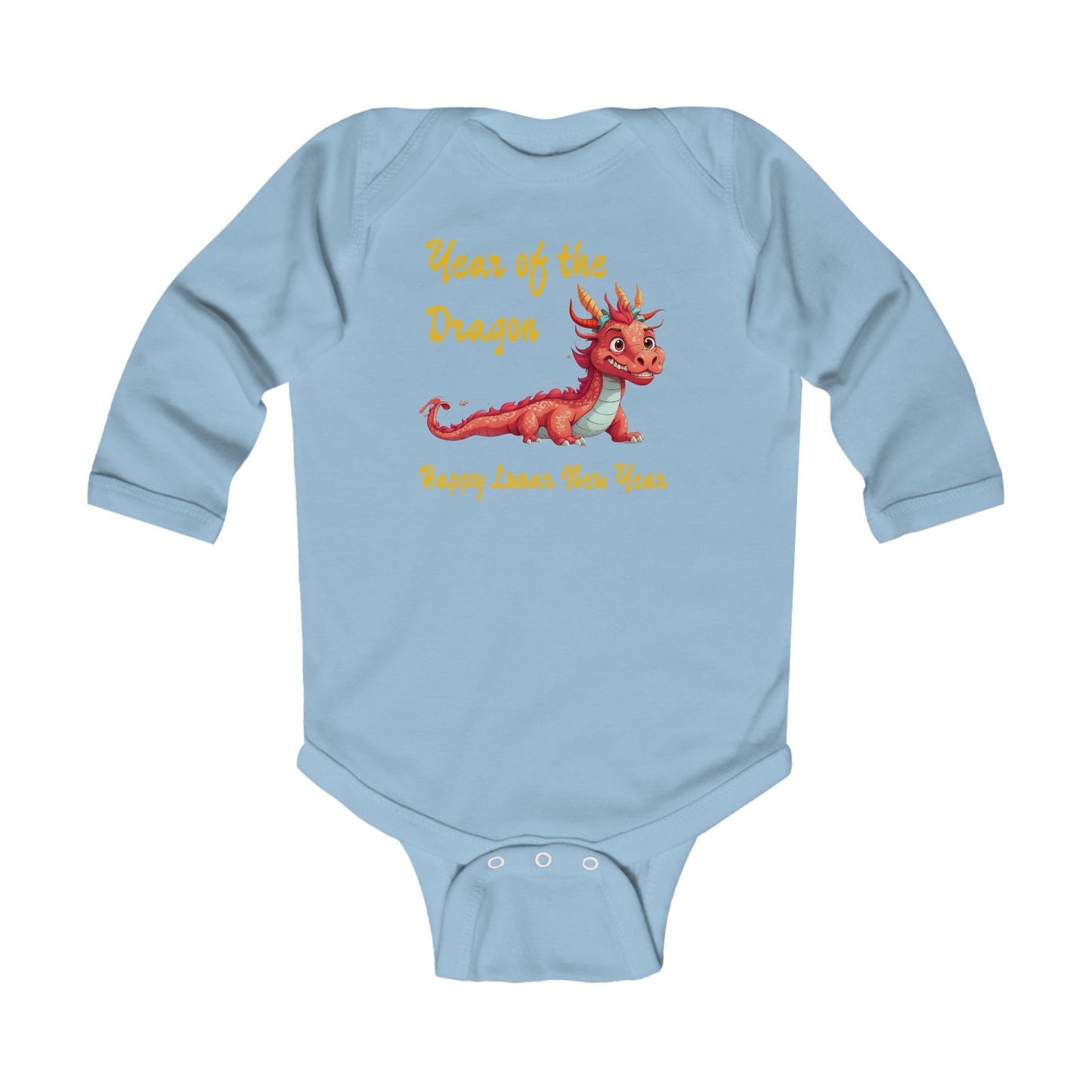 Year of the Dragon - Happy Lunar New Year - Infant Onsie