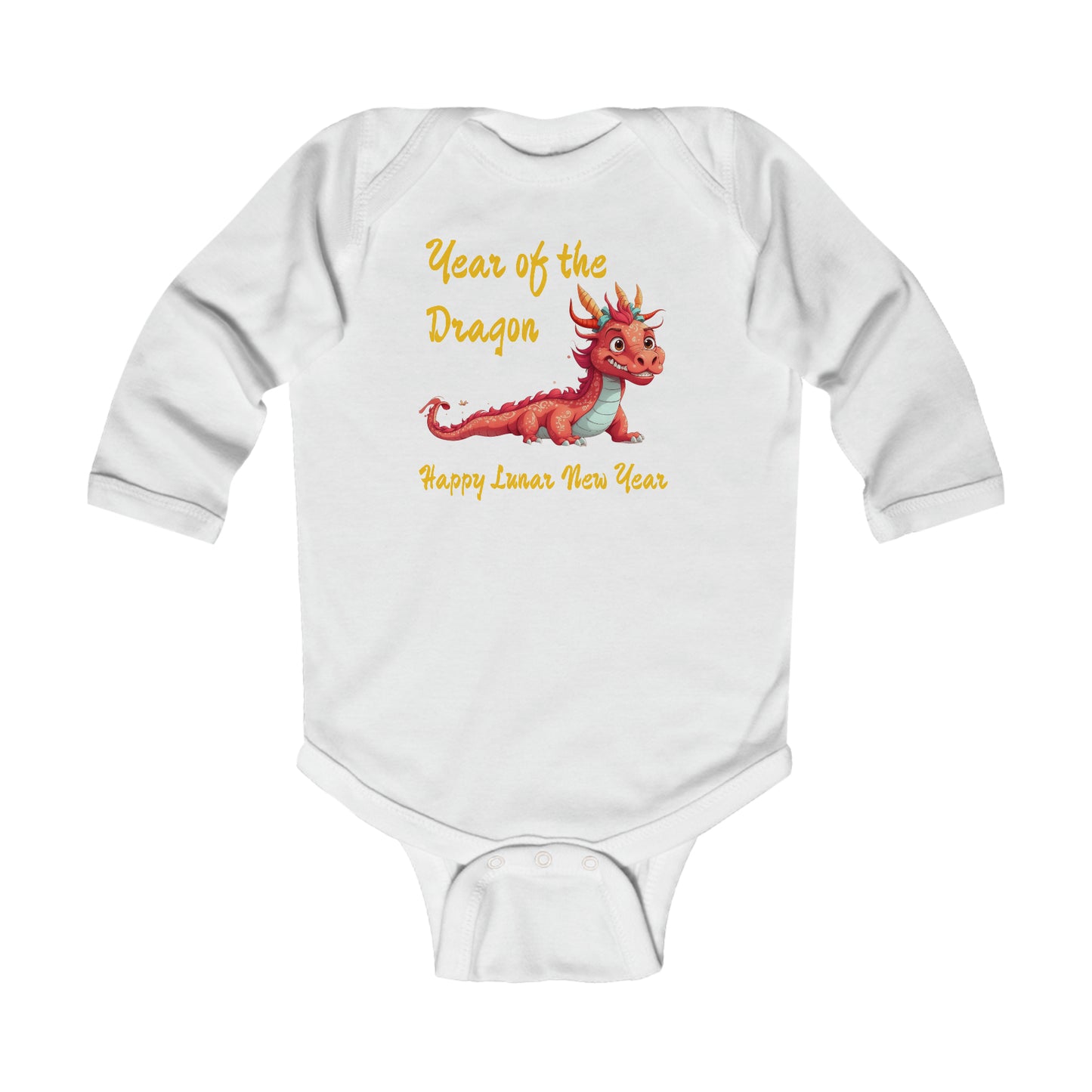 Year of the Dragon - Happy Lunar New Year - Infant Onsie