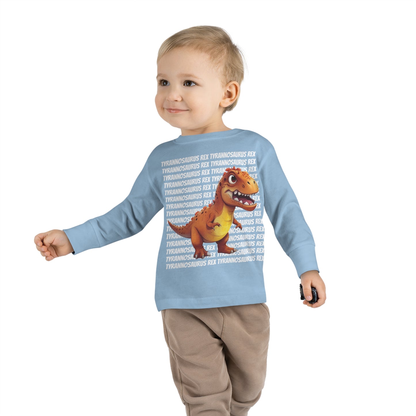 Tyrannosaurus rex Dinosaur Toddler Long Sleeve T-shirt