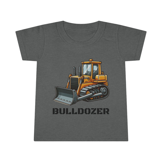 Bulldozer Construction Vehicle Toddler T-shirt