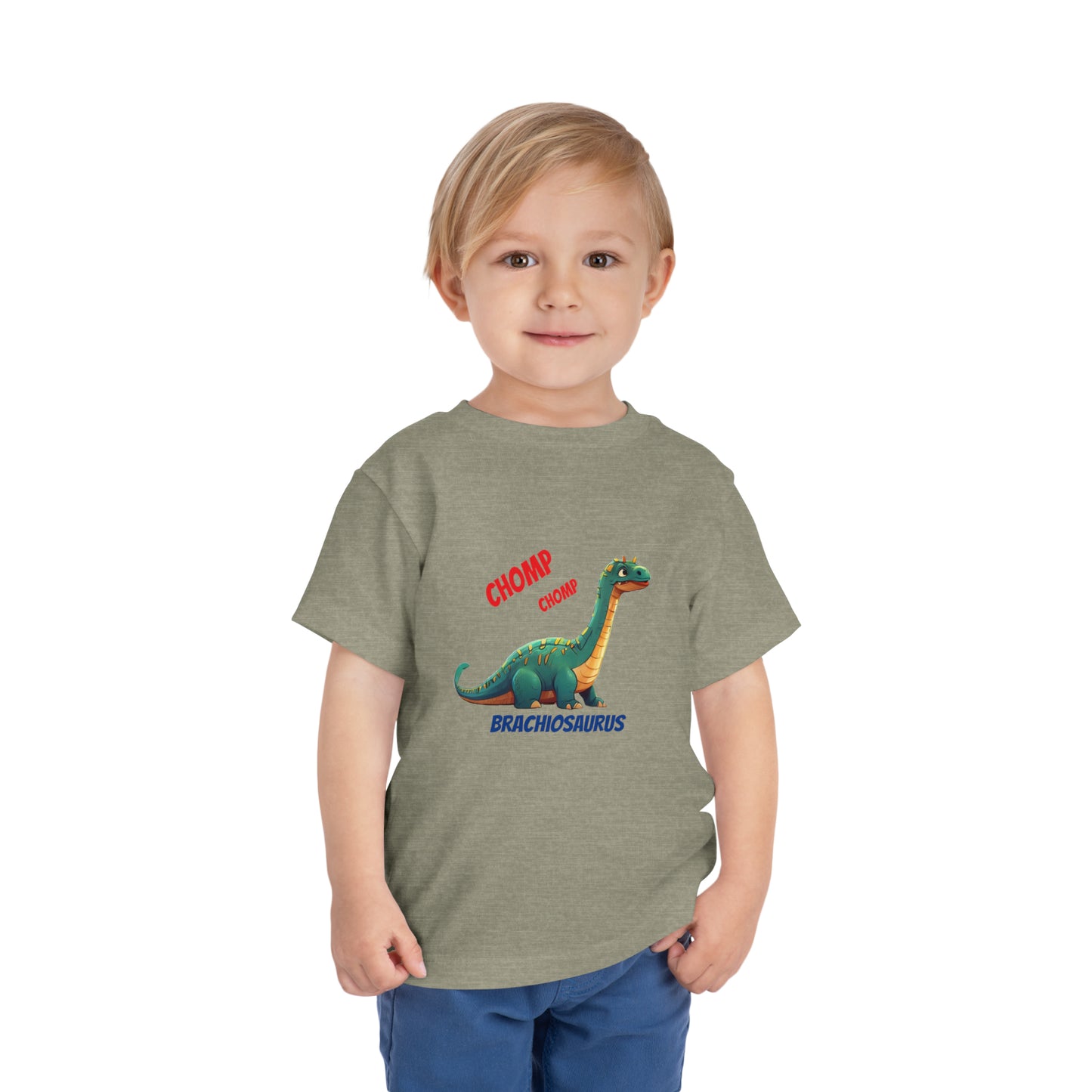 Brachiosaurs Dinosaur Toddler Short Sleeve Tee