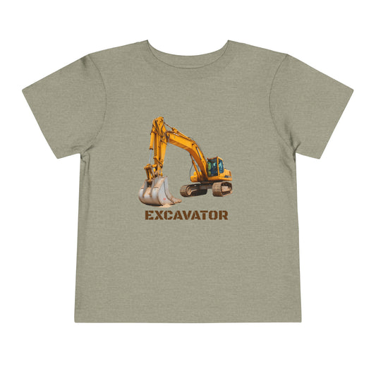 Excavator - Toddler short sleeve tee