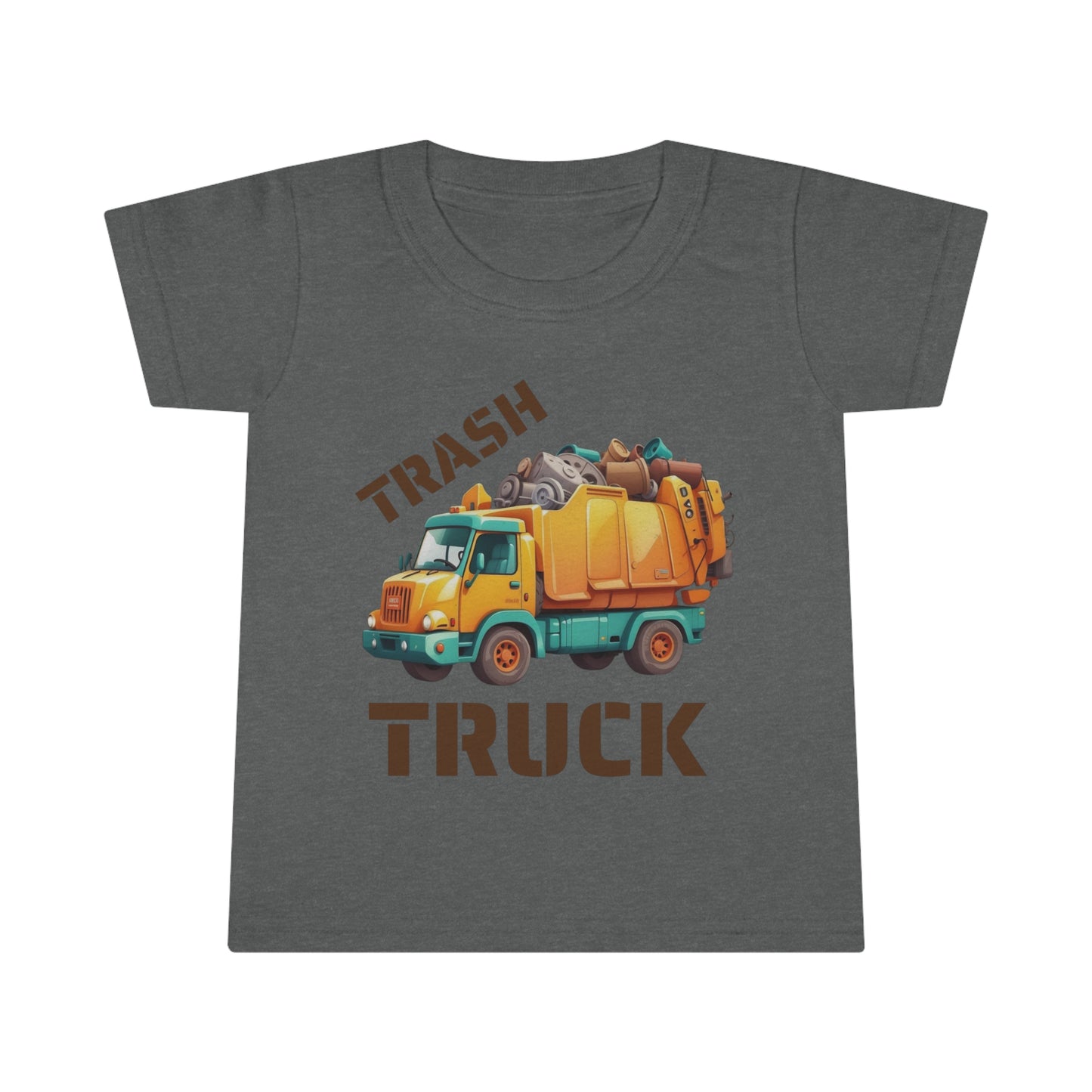 Trash Truck Cartoon Toddler T-shirt