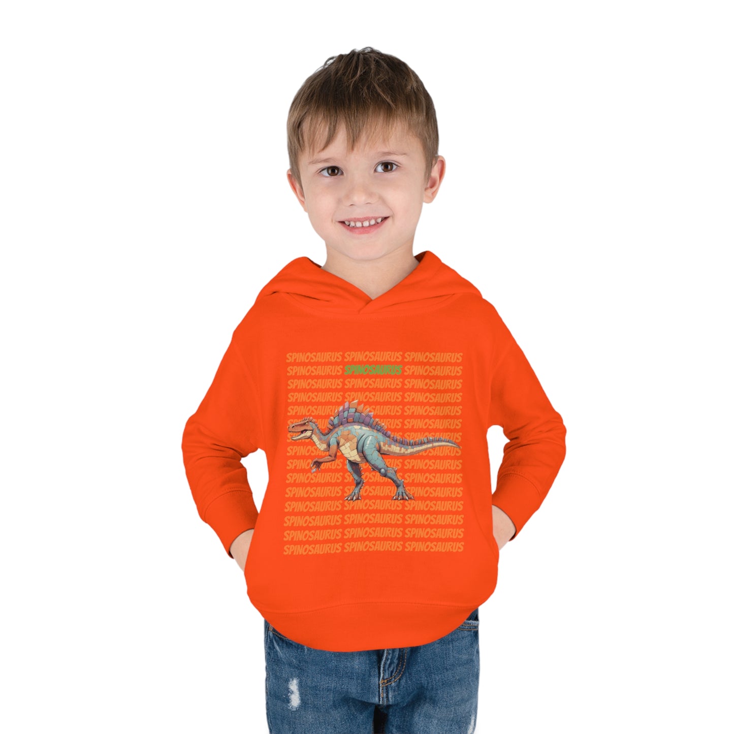 Spinosaurus Dinosaur Kids & Pull Over Hoodie Sweater