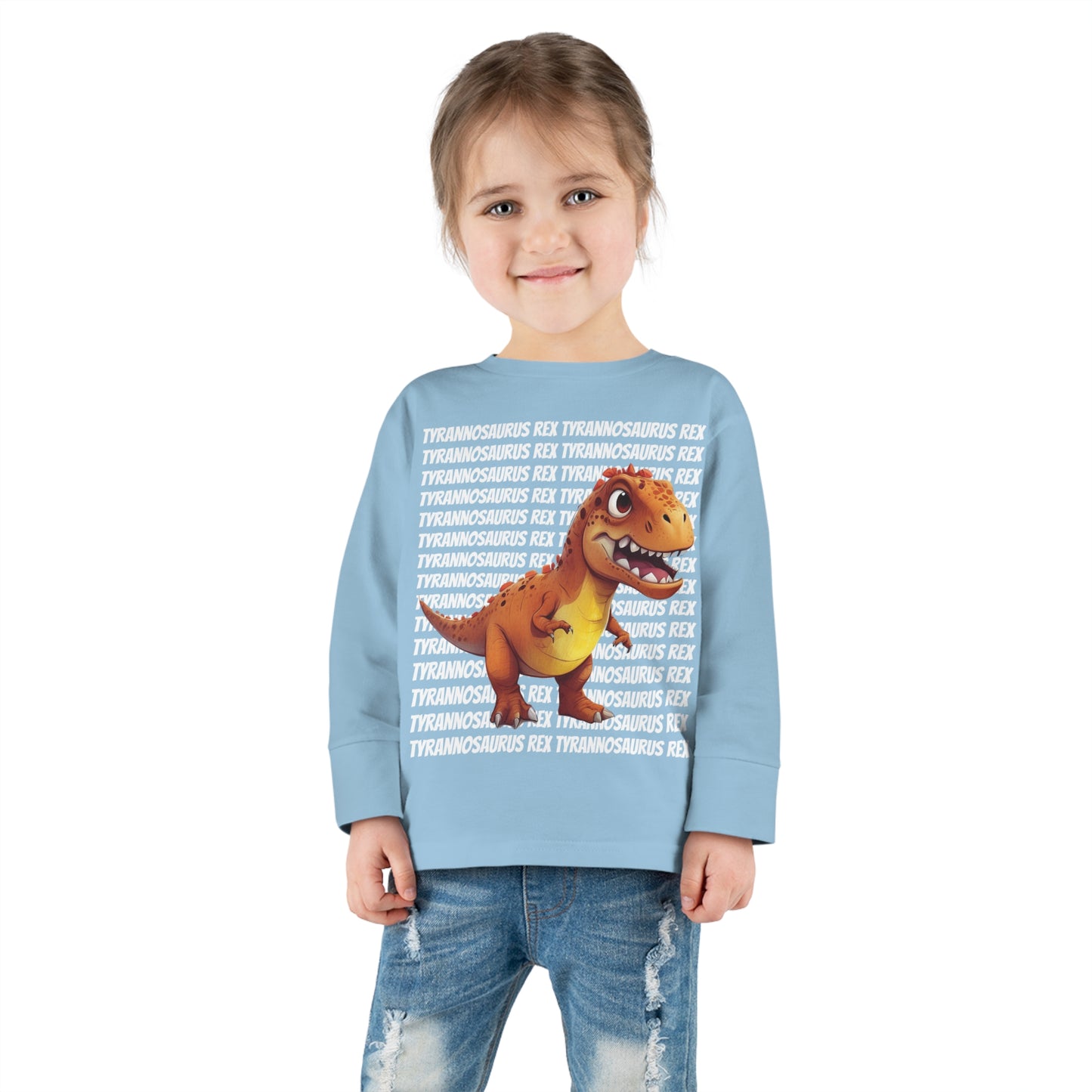 Tyrannosaurus rex Dinosaur Toddler Long Sleeve T-shirt