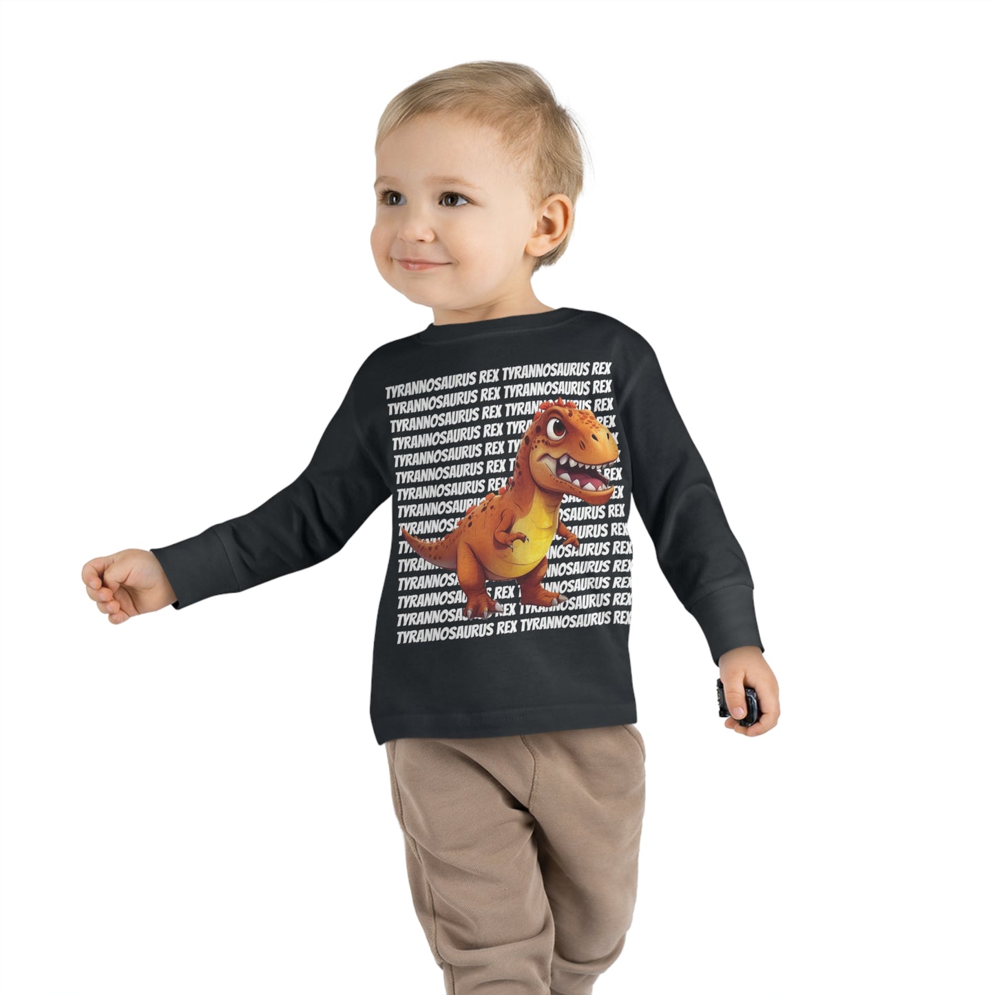 Tyrannosaurus rex Dinosaur Toddler Long Sleeve T-shirt