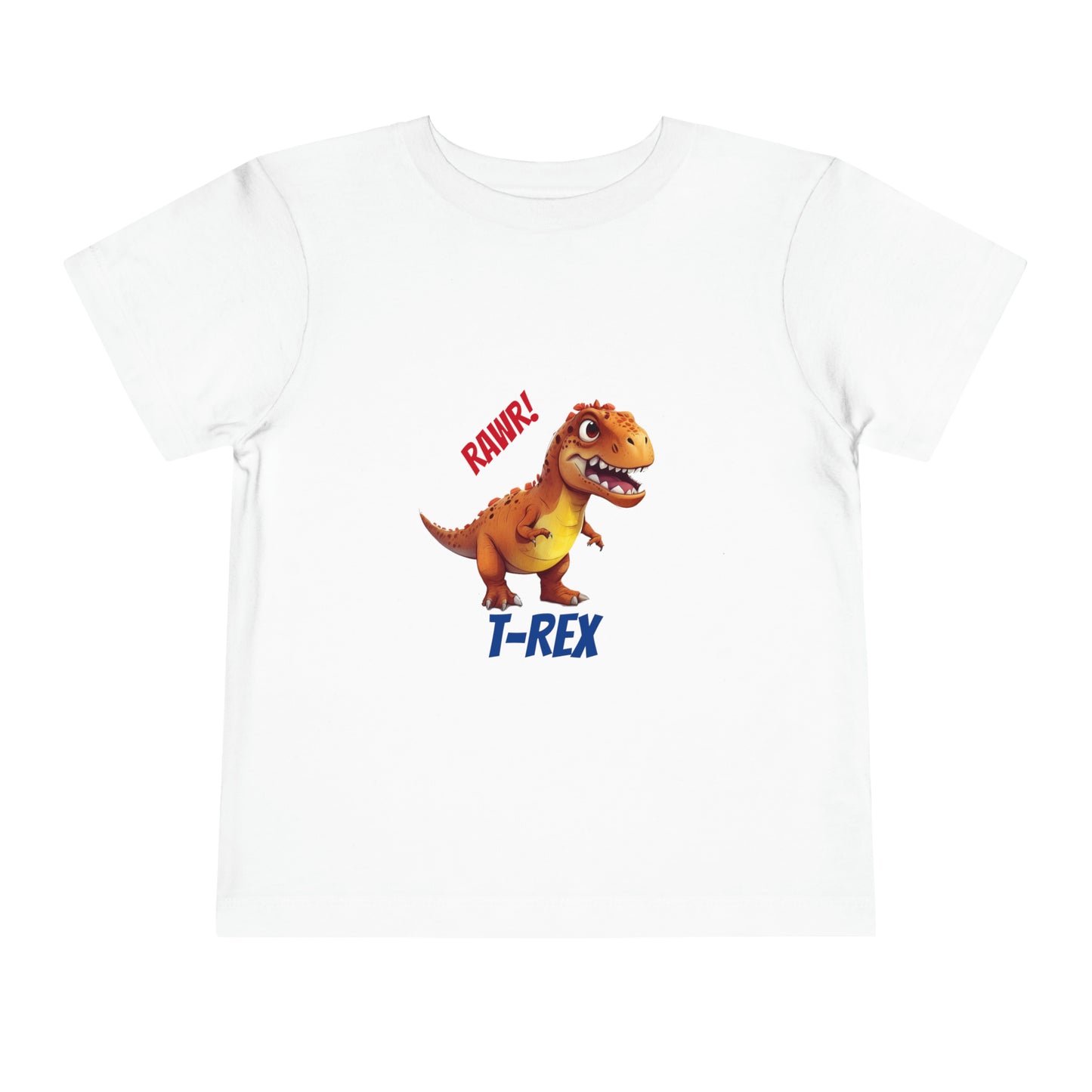 T-Rex Dinosaur Toddler Short Sleeve Tee