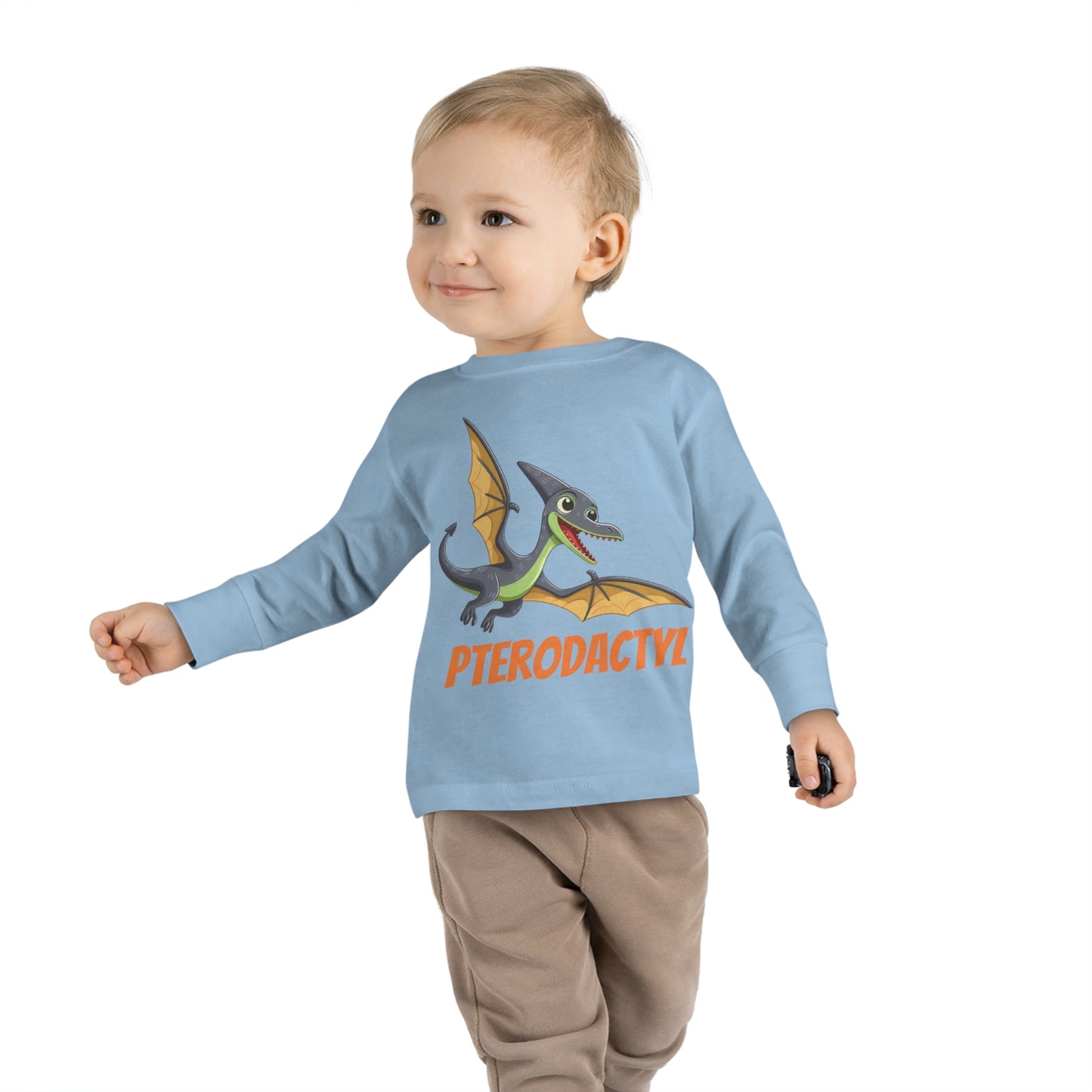 Pterodactyl Dinosaur Toddler Long Sleeve T-shirt