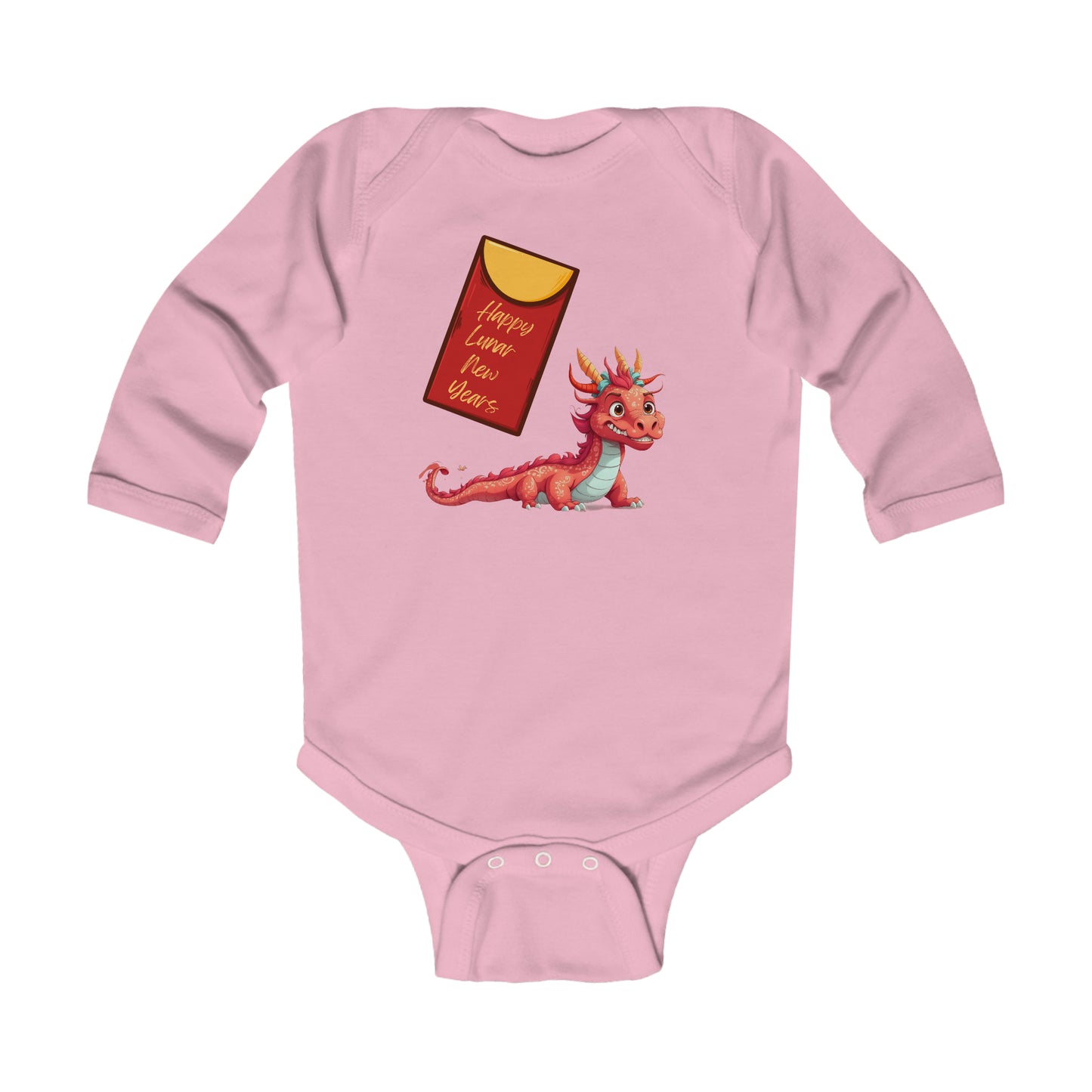 Happy Lunar New Year - Infant Long Sleeve Bodysuit