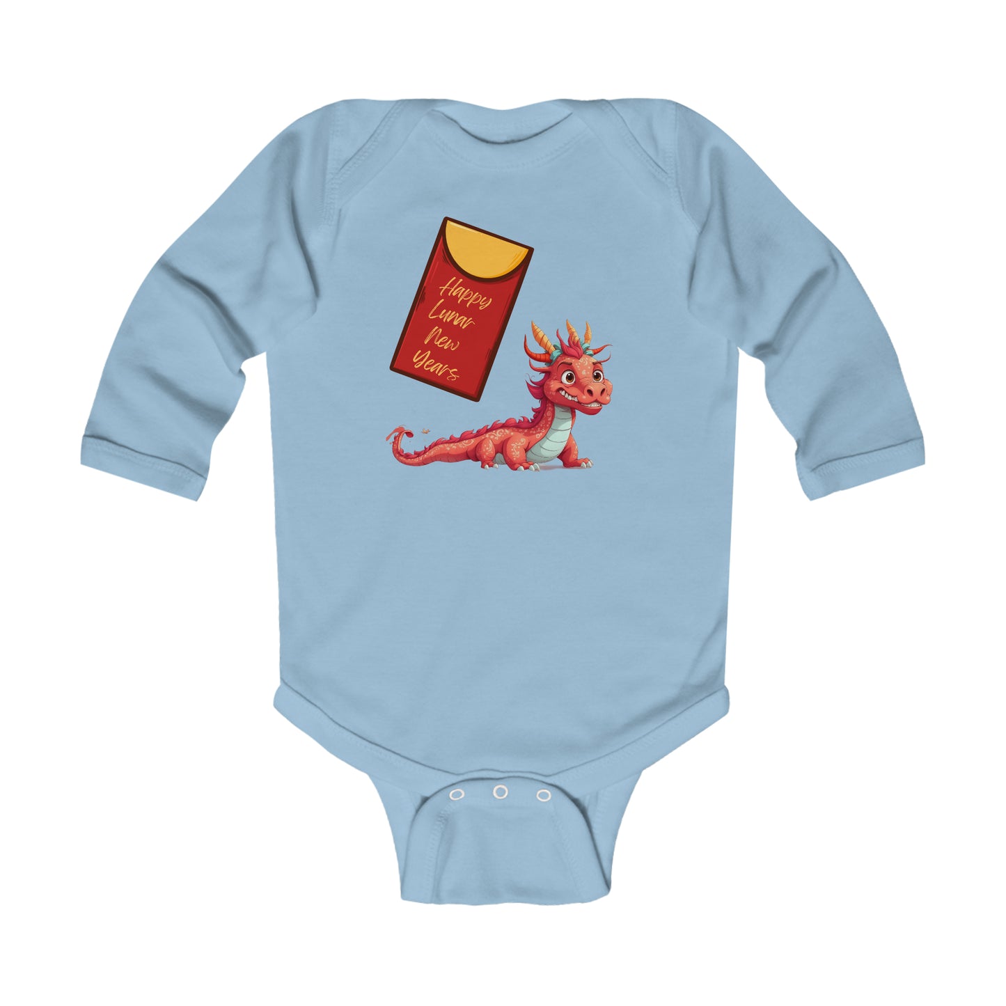 Happy Lunar New Year - Infant Long Sleeve Bodysuit