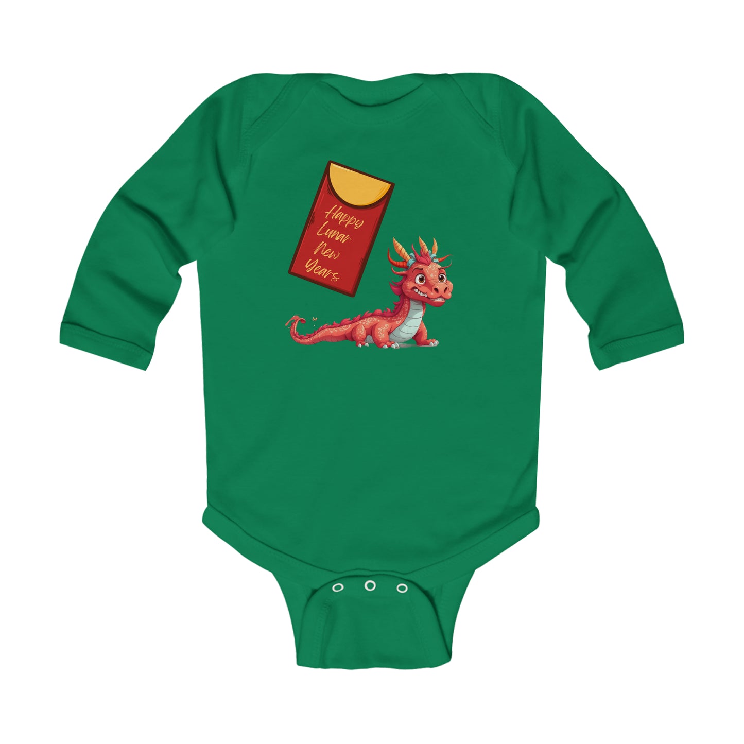 Happy Lunar New Year - Infant Long Sleeve Bodysuit