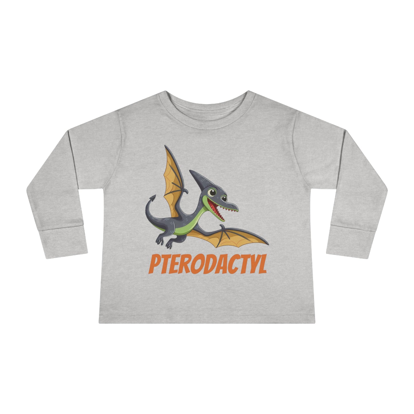 Pterodactyl Dinosaur Toddler Long Sleeve T-shirt