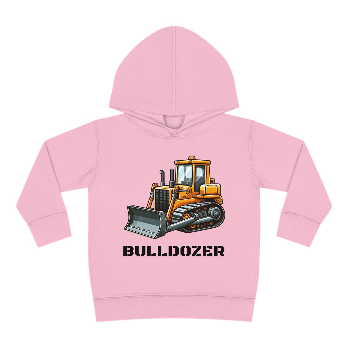 Bulldozer Construction Vehicle Pullover Fleece Hoodie